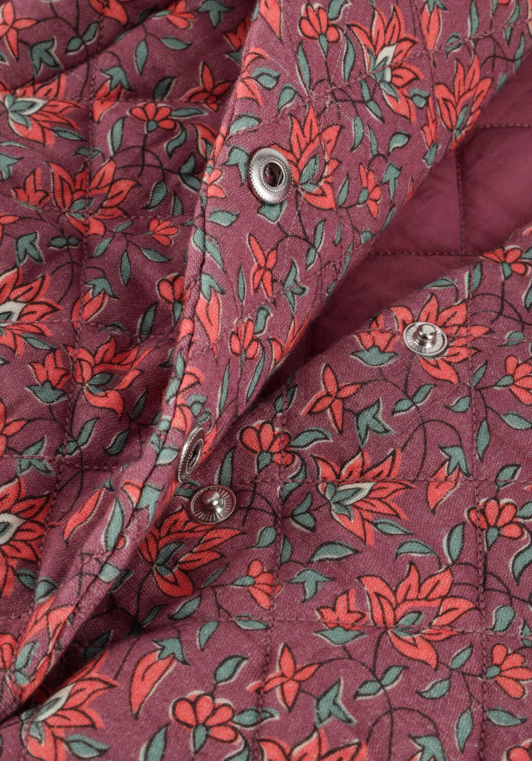 Bordeaux PETIT BLUSH Jack BOMBER JACKET - large