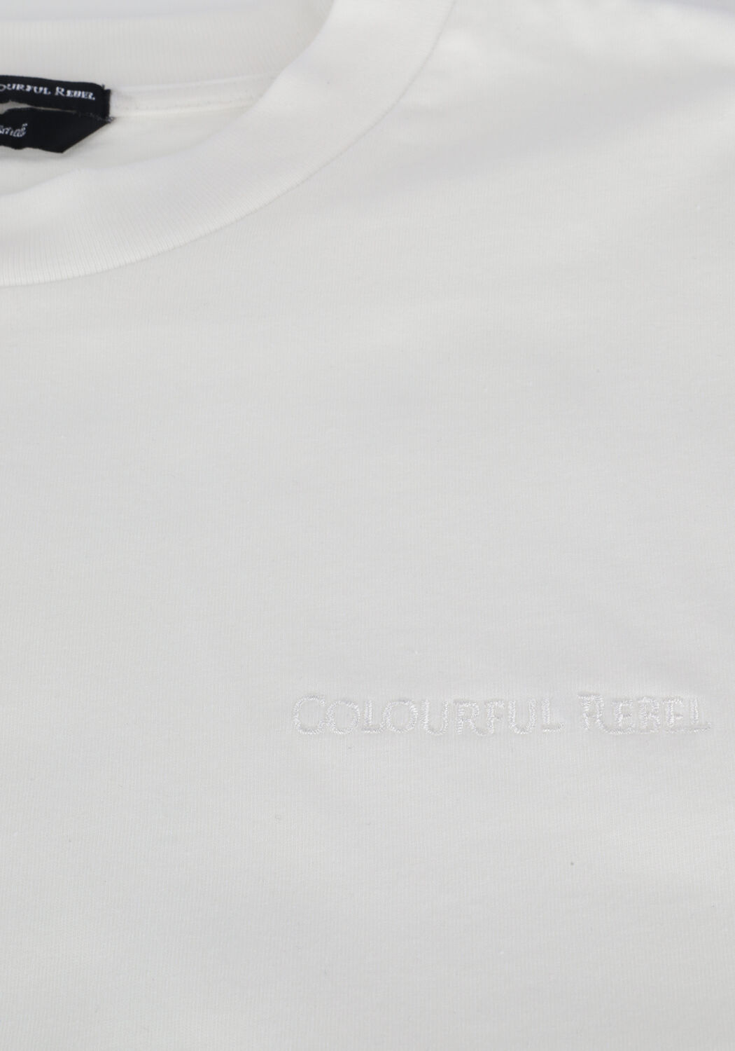 Beige COLOURFUL REBEL T-shirt UNI HIGH 