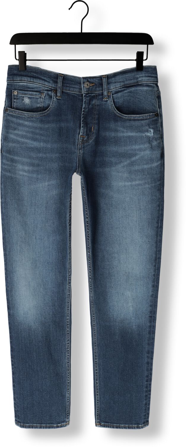7 FOR ALL MANKIND Heren Jeans Slimmy Tapered Blauw