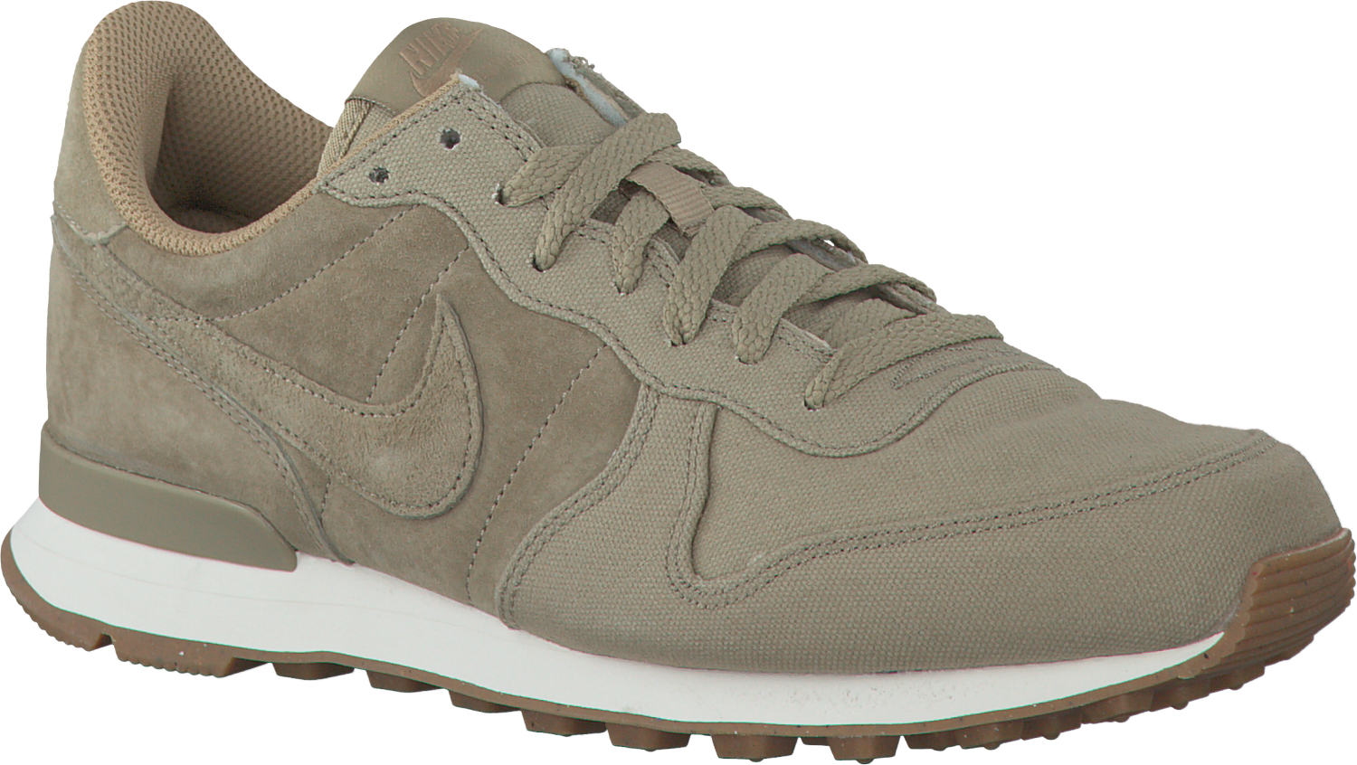 groene nike internationalist
