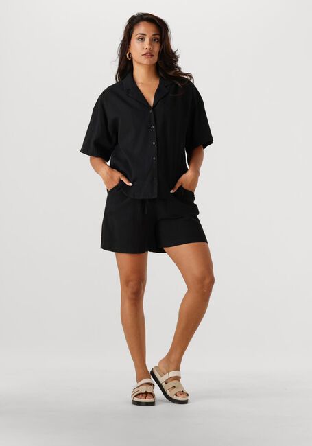 Zwarte SELECTED FEMME Blouses SLFLUISA 2/4 REVERS SHIRT B - large