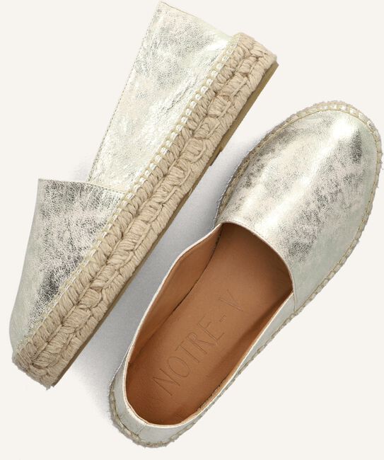 Gouden NOTRE-V Espadrilles DELY23.1 Gouden NOTRE-V Espadrilles DELY23.1 - large