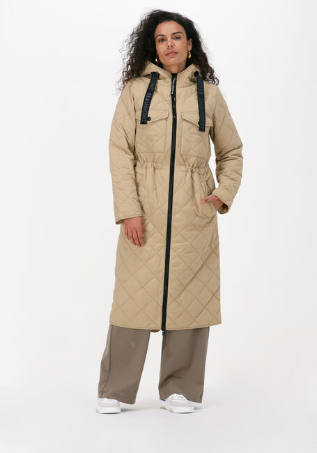 Camel BEAUMONT Gewatteerde jas LONG COAT LIGHT PADDED - large