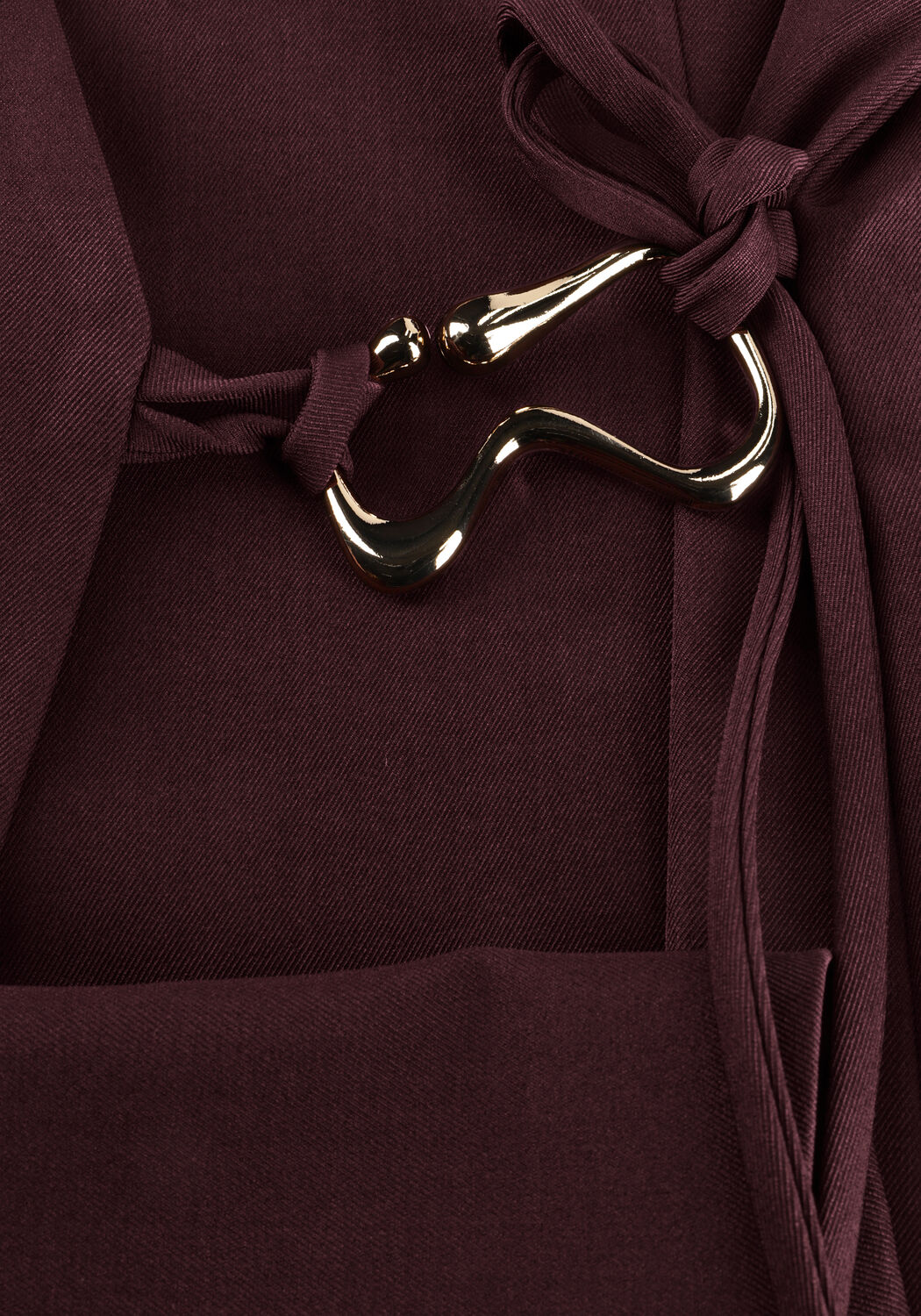 Bordeaux NOTRE-V Mini jurk NV-HYLKJE - large