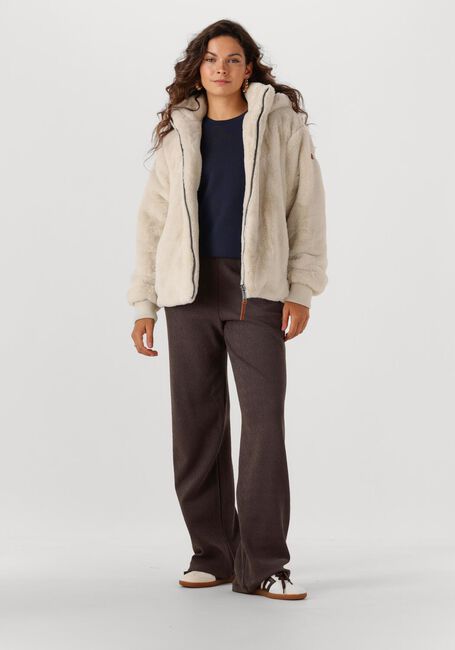 Beige MOSCOW Faux fur jas 08-08-EVELYN-3 - large
