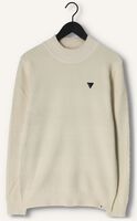 Gebroken wit PUREWHITE Trui JAQUARD MOCKNECK WITH TRIANGLE BADGE ON CHEST Gebroken wit PUREWHITE Trui JAQUARD MOCKNECK WITH TRIANGLE BADGE ON CHEST - medium