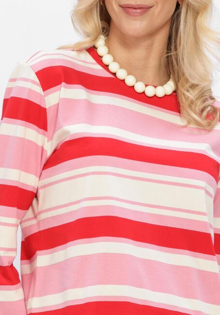 Roze MODSTR&Ouml;M Tops & T-shirts URBANMD STRIPE LS T-SHIRT - large