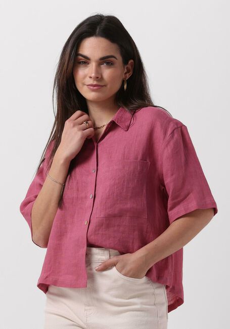 Roze BY-BAR Blouses CRIS LINEN BLOUSE - large