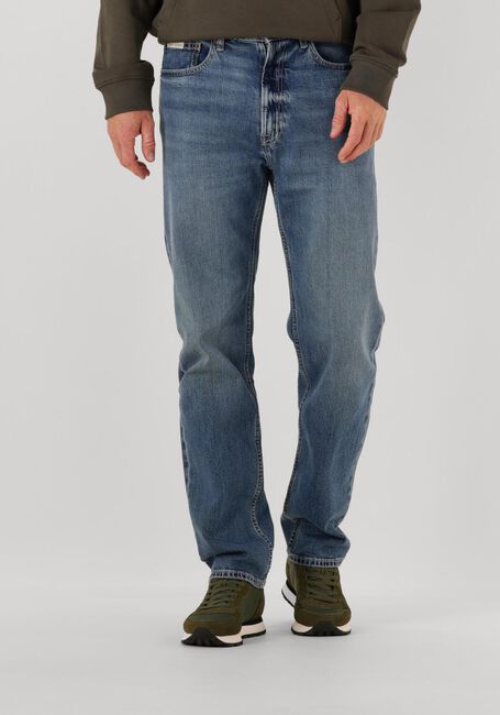 Blauwe CALVIN KLEIN Straight leg jeans STNDRD STRGHT TINTED CK STONE JEANS - large