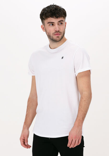Gebroken wit G-STAR RAW T-shirt LASH R T S/S - large