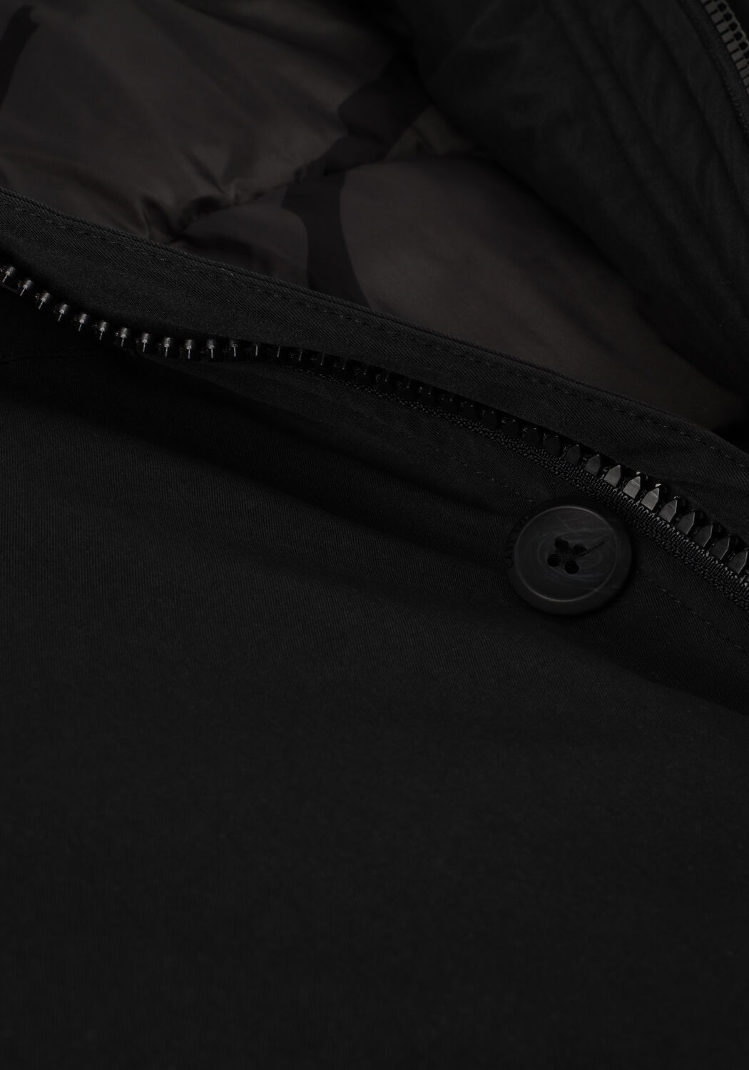 Zwarte CAST IRON Parka's PARKA JACKET HIGH TWILL RAMTURE - large