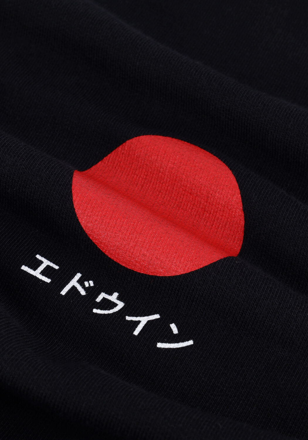 Zwarte EDWIN Sweater JAPANESE SUN SWEAT - large