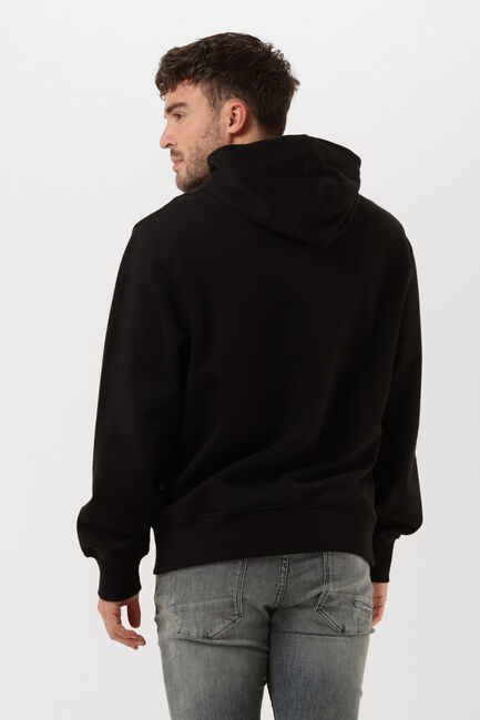 Zwarte CALVIN KLEIN Sweater MICRO MONOLOGO HOODIE - large