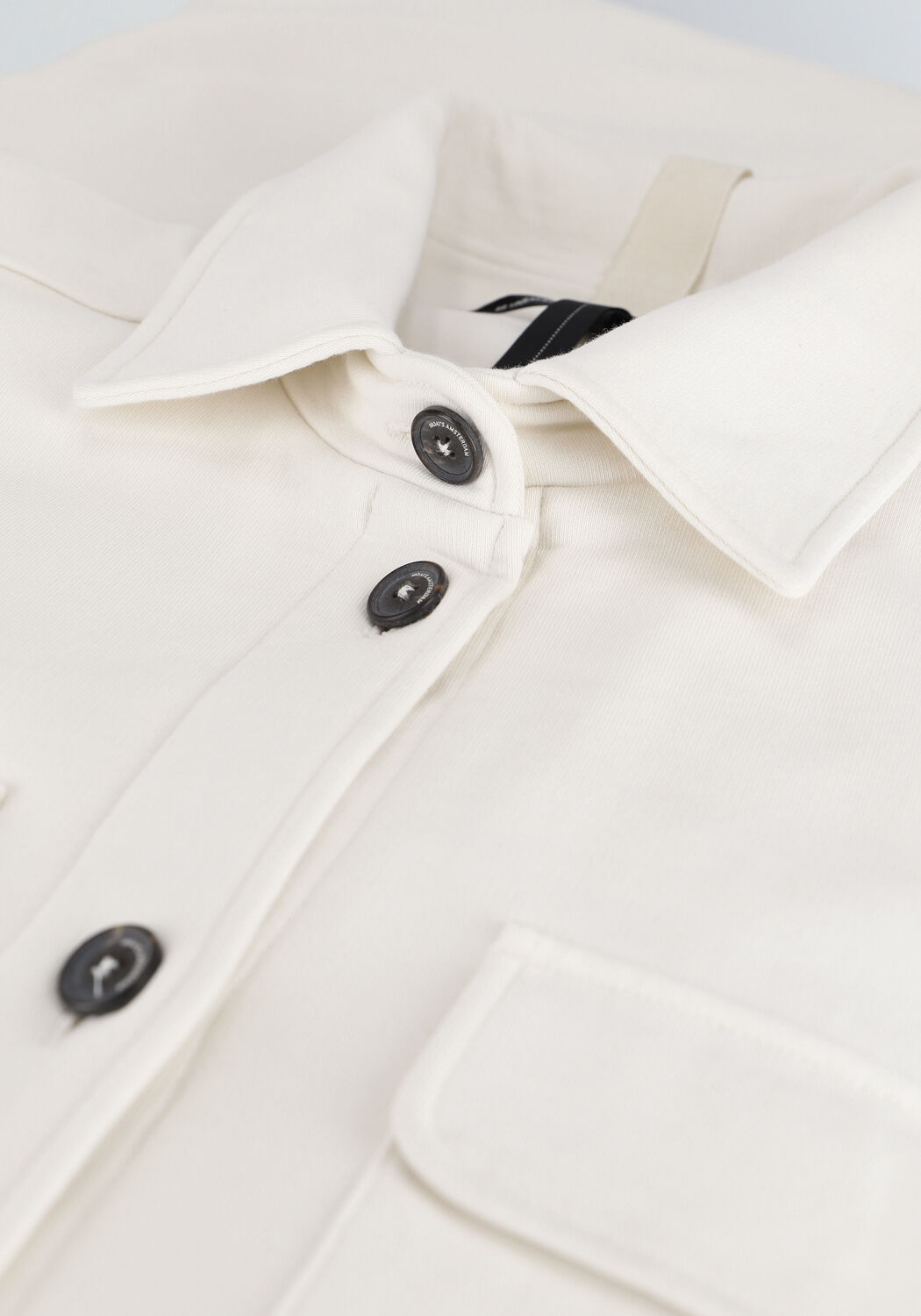 Gebroken wit 10DAYS Vest SHIRT COAT - large