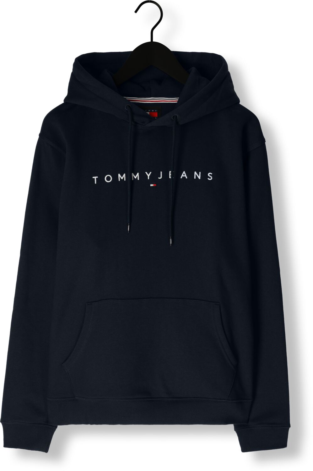 TOMMY JEANS Heren Truien & Vesten Tjm Reg Linear Logo Hoodie Ext Donkerblauw