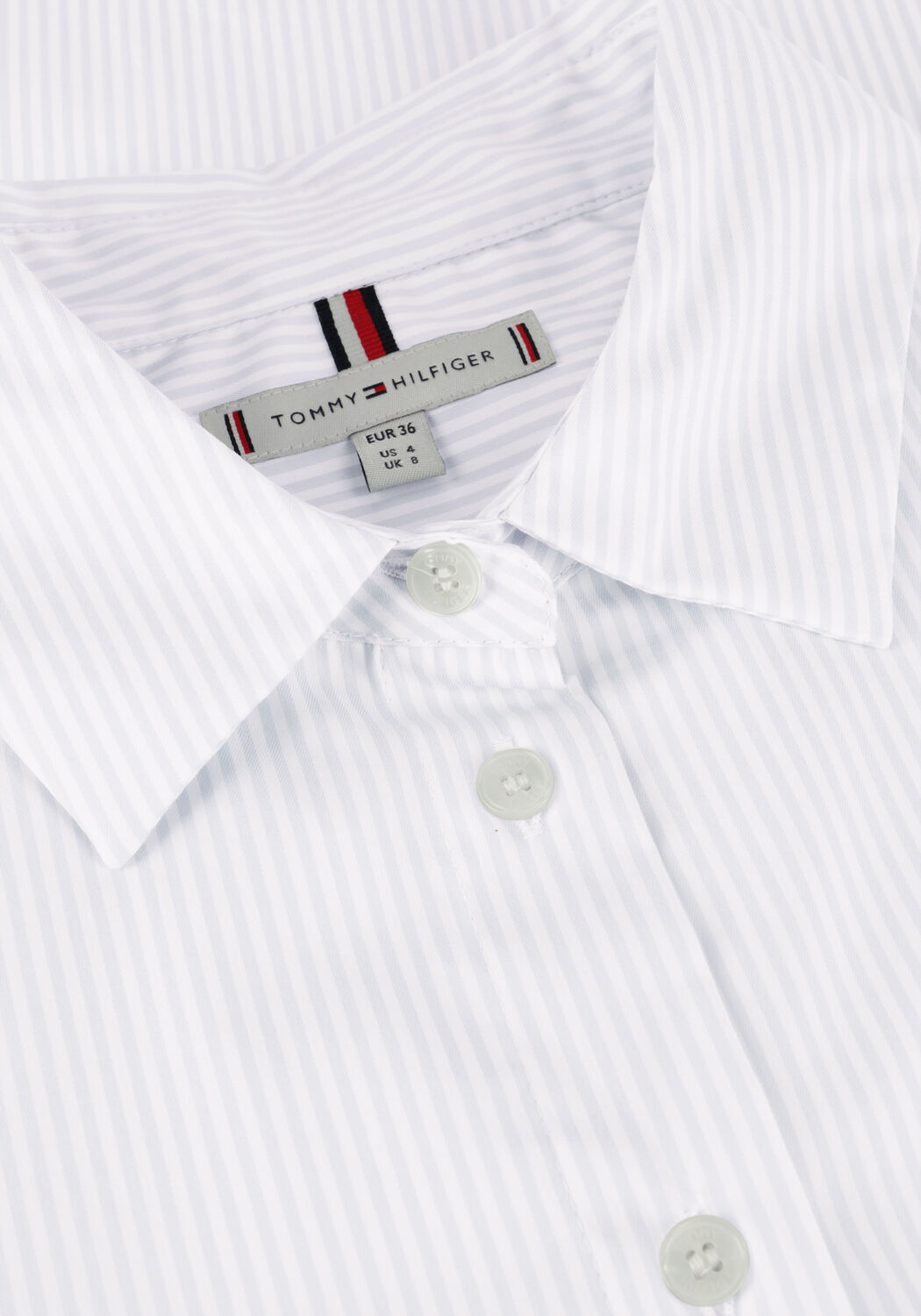 Blauwe TOMMY HILFIGER Blouses ESS POPLIN REGULAR SHIRT - large