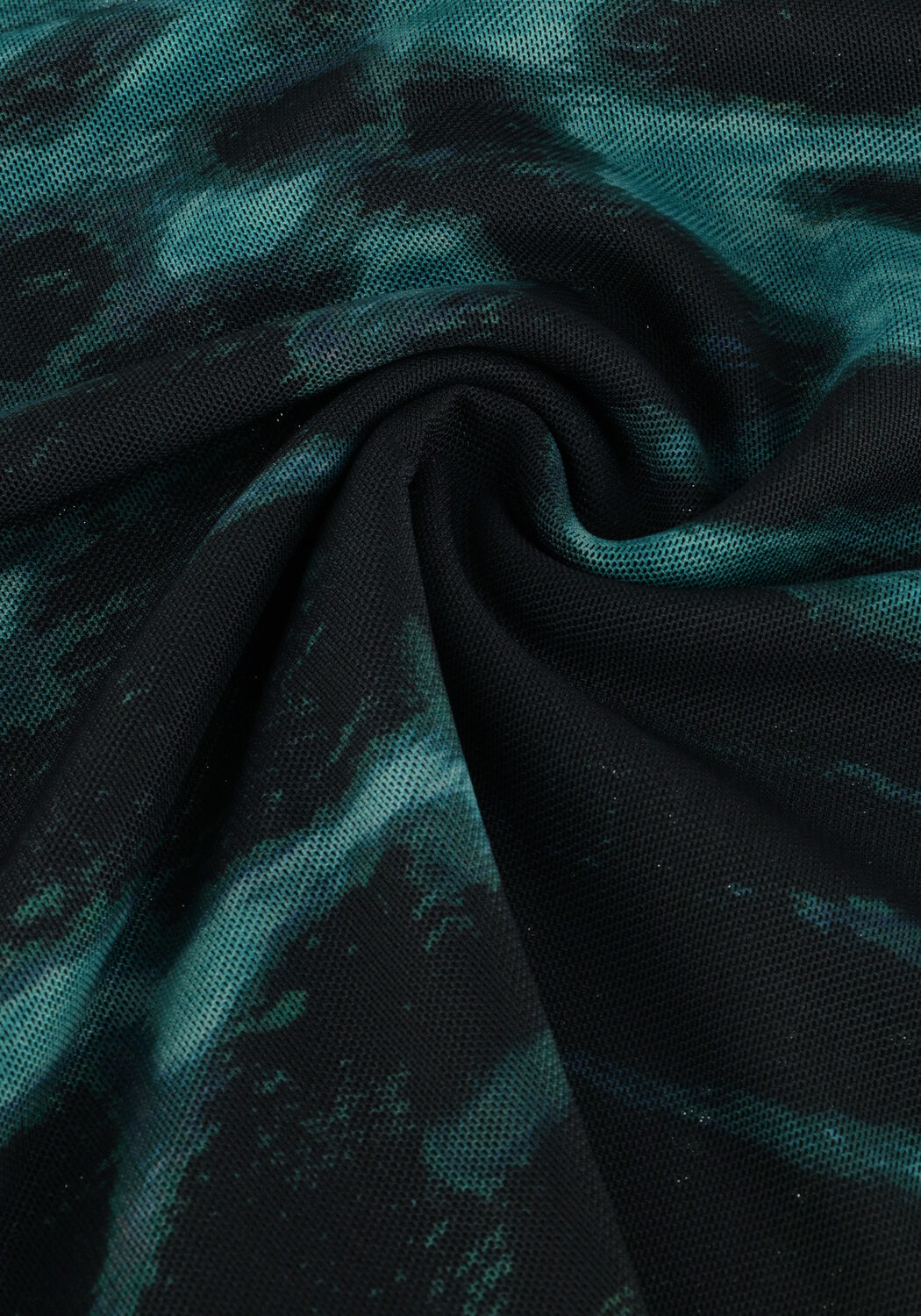 Groene COLOURFUL REBEL Top NEYO ANIMAL MESH TURTLENECK TOP - large