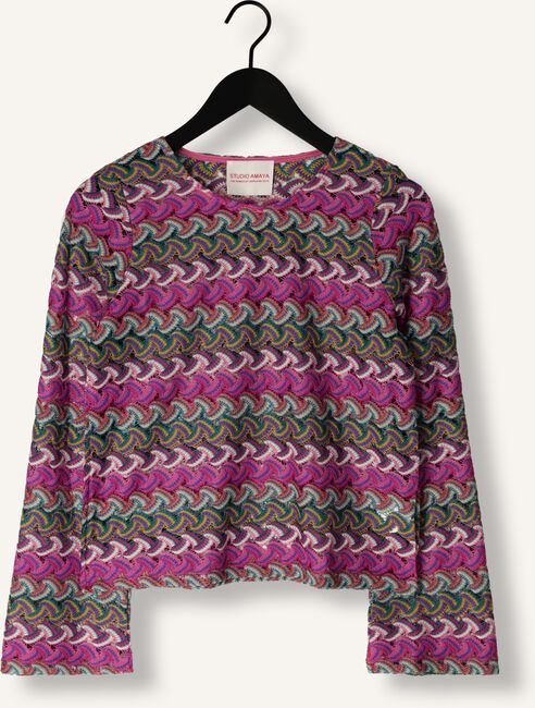 Paarse STUDIO AMAYA Tops & T-shirts MERRITH Paarse STUDIO AMAYA Tops & T-shirts MERRITH - large