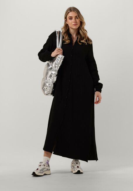 Zwarte PENN & INK Maxi jurk S23T900 - large