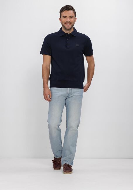 Donkerblauwe BUTCHER OF BLUE Polo CLIFDEN CO POLO SS - large