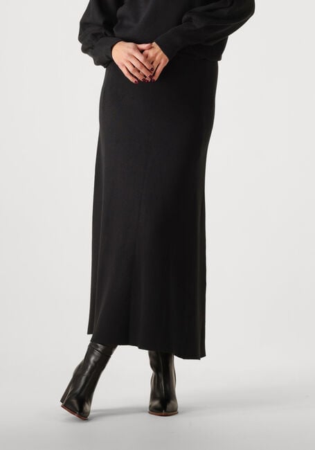 Zwarte Y.A.S. Maxirok YASFONNY HW ANKLE KNIT SKIRT - large