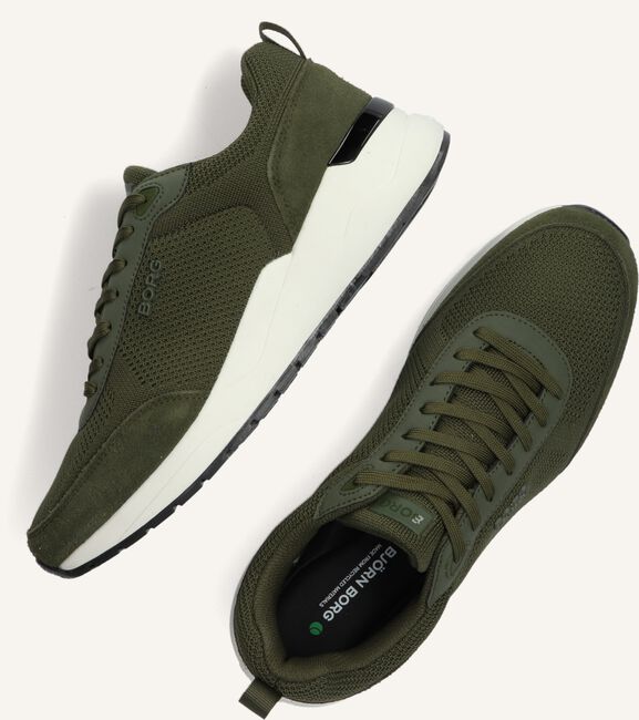 Groene BJORN BORG Lage sneakers R1900 KNT M Groene BJORN BORG Lage sneakers R1900 KNT M - large