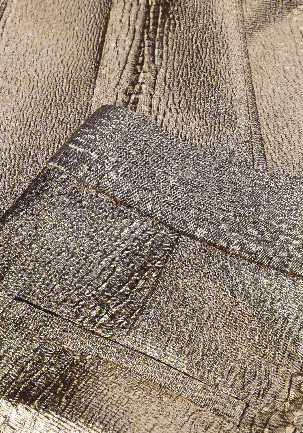 Gouden DEA KUDIBAL Pantalon CAMETTI - large