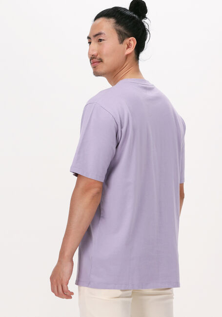 Paarse EDWIN T-shirt EDWIN LOGO CHEST TS - large