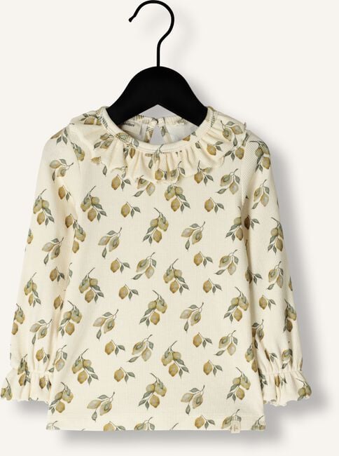 Beige LIL' ATELIER Top NMFGAVO EUG LS SLIM TOP LIL Beige LIL' ATELIER Top NMFGAVO EUG LS SLIM TOP LIL - large