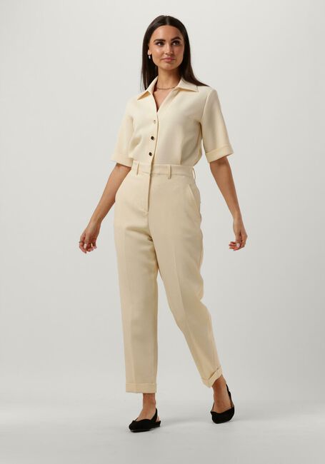 Creme VANILIA Jumpsuit WAFEL SHORTSLEEVE - large