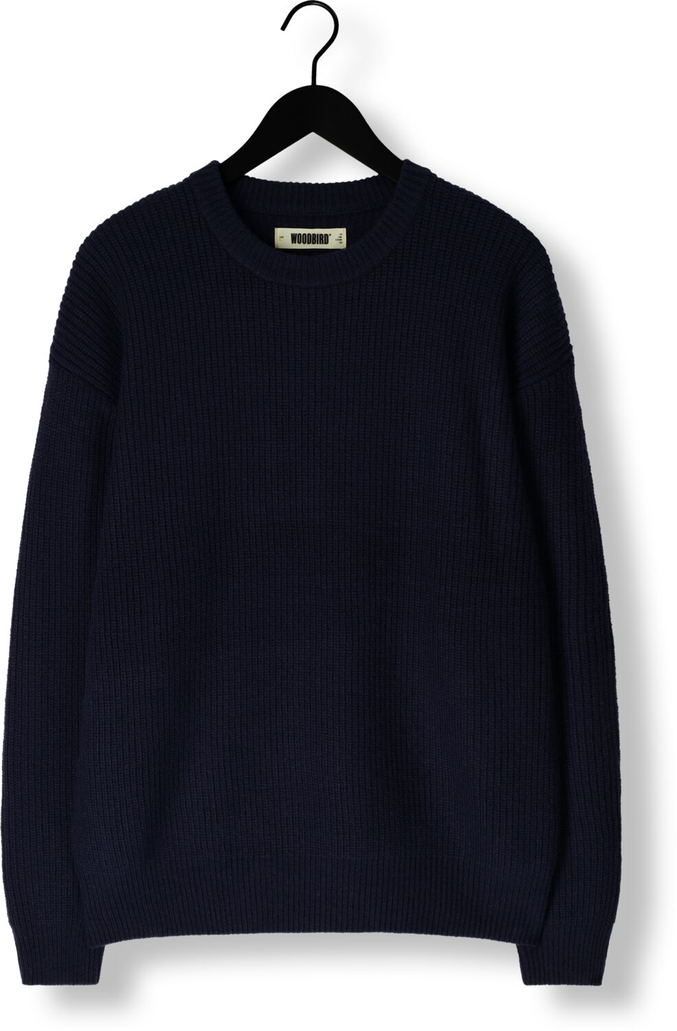 WOODBIRD Heren Truien & Vesten Wbkurt Base Knit Donkerblauw