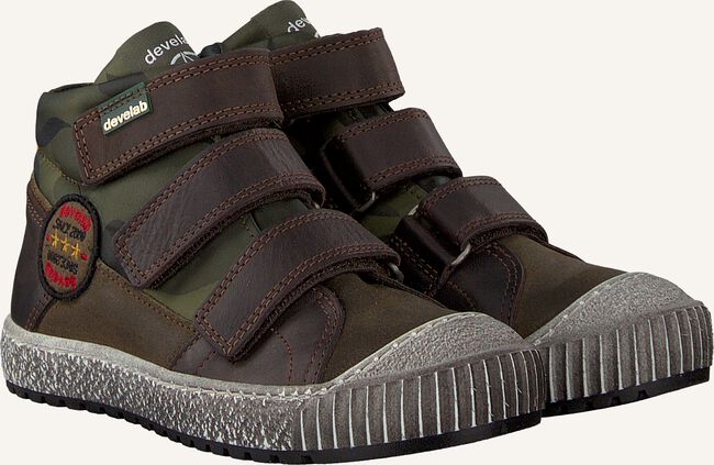 Groene DEVELAB Hoge sneakers 41715 Groene DEVELAB Hoge sneakers 41715 - large