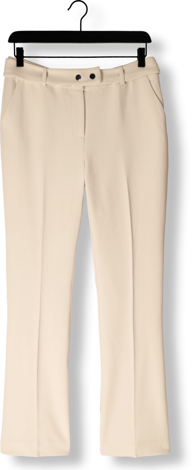 AAIKO Dames Broeken Flarene Vis 420 Ecru