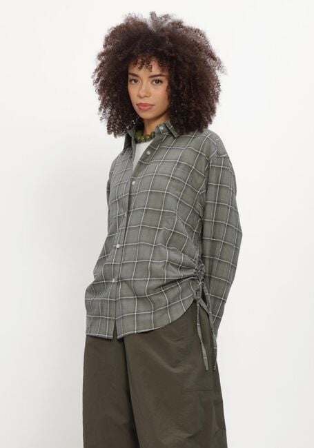Groene CATWALK JUNKIE Blouses CHECK BLOUSE - large