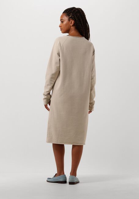 Beige PENN & INK Midi jurk 511 DRESS - large
