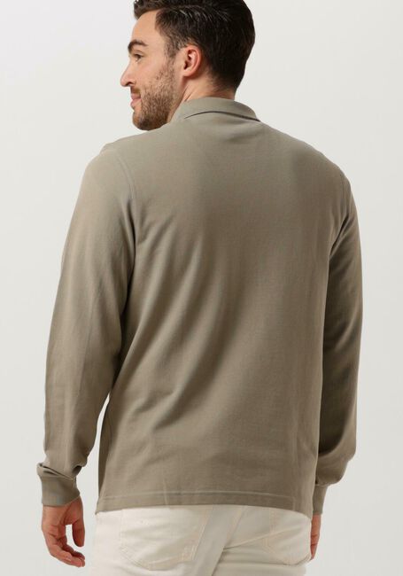 Olijf FRED PERRY Polo LONG SLEEVE PLAIN FRED PERRY SHIRT - large