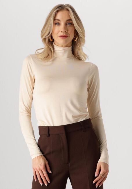 Ecru CC HEART Coltrui CC HEART SOFIA TURTLENECK BLOUSE - large