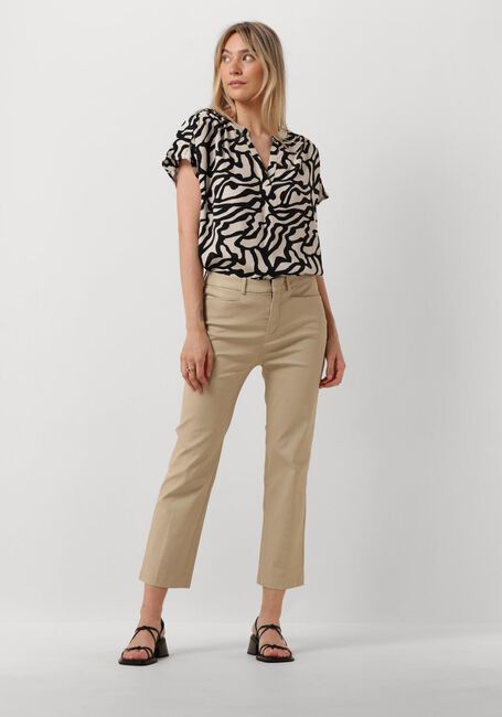 Zwarte MINUS Top TIANA SLEVELESS BLOUSE - large