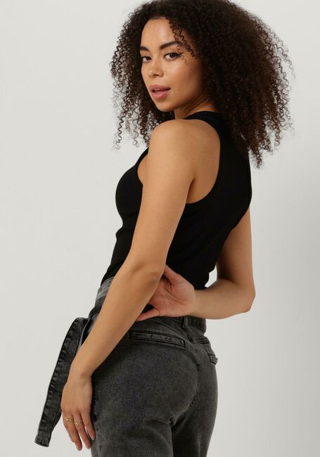 Zwarte ESMÉ STUDIOS Top BLOSSOM RACERBACK RIB TANK - large