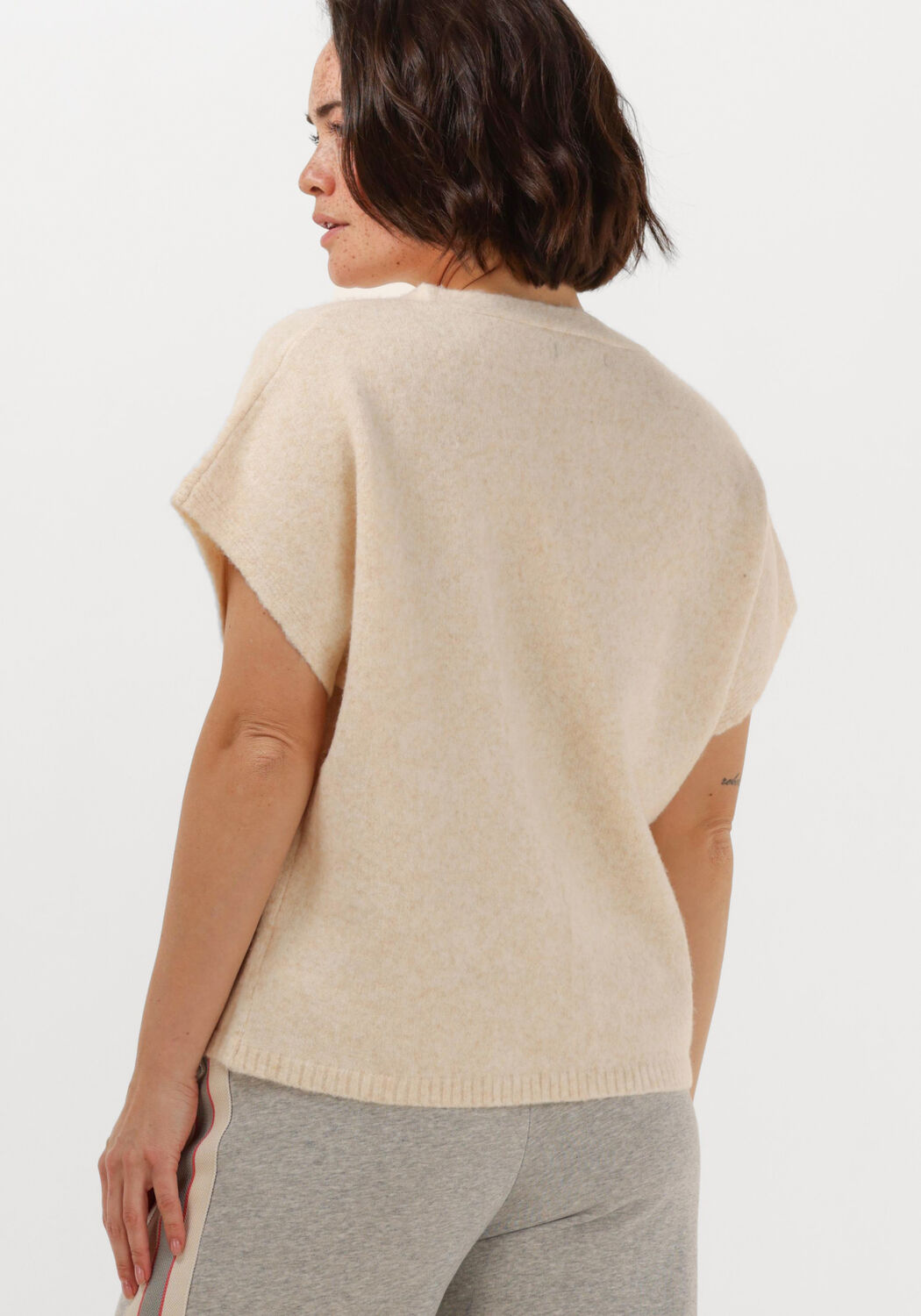 YDENCE Dames Truien & Vesten Cardigan Amelie Ecru