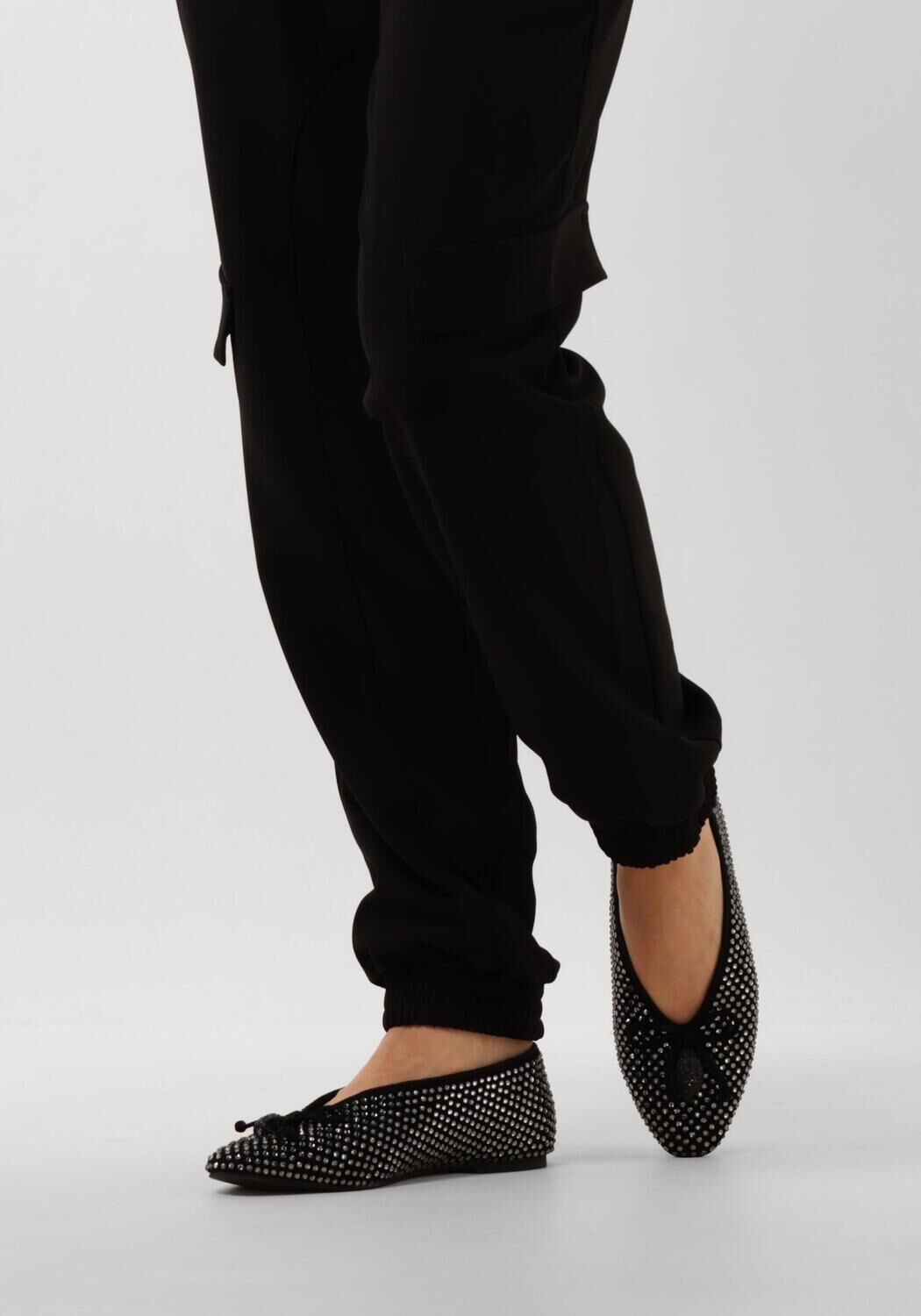 Zwarte KURT GEIGER LONDON Ballerina's SLOANE EAGLE BALLERINA - large