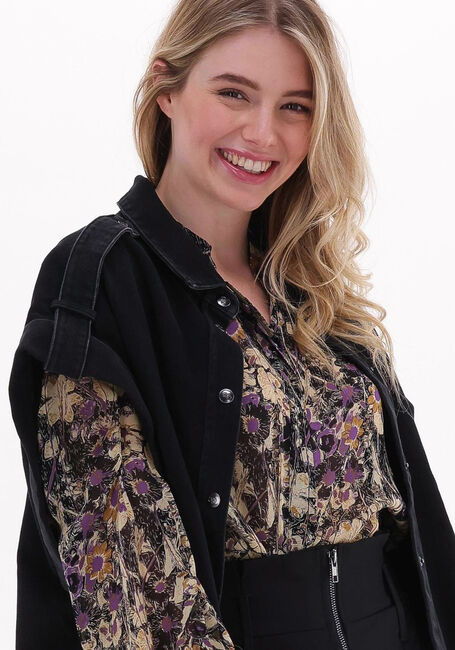 Zwarte CO'COUTURE Gilet VIKA DENIM VEST - large
