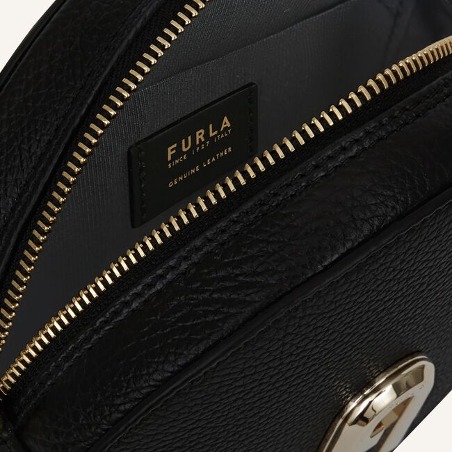 Zwarte FURLA Schoudertas SLEEK MINI CROSSBODY ROUND Zwarte FURLA Schoudertas SLEEK MINI CROSSBODY ROUND - large
