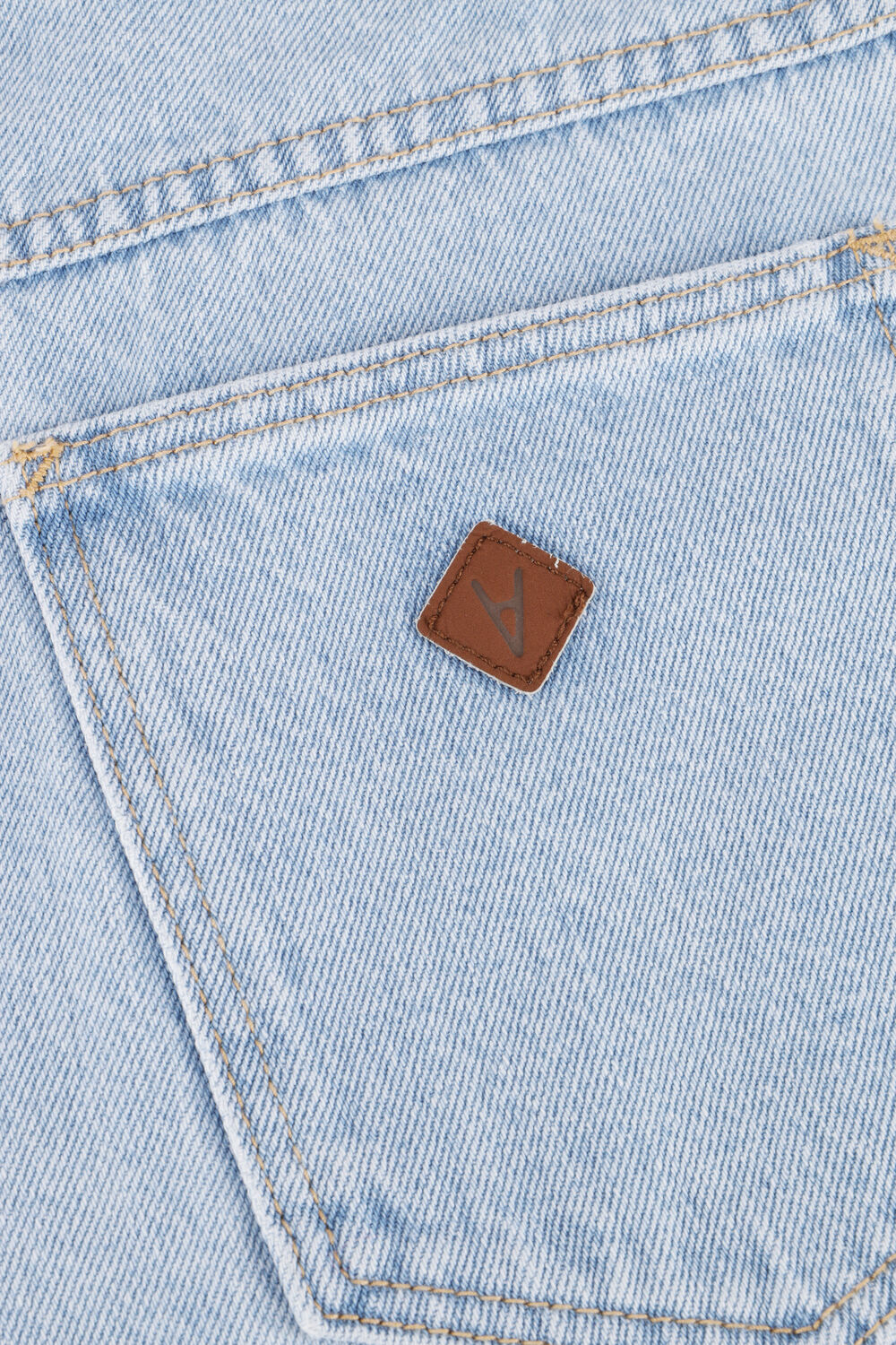 Lichtblauwe ABRAND JEANS Shorts VENICE SHORT KENDALL - large