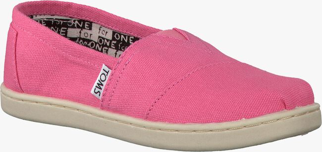 Roze TOMS Slip-on sneakers CANVAS KIDS - large