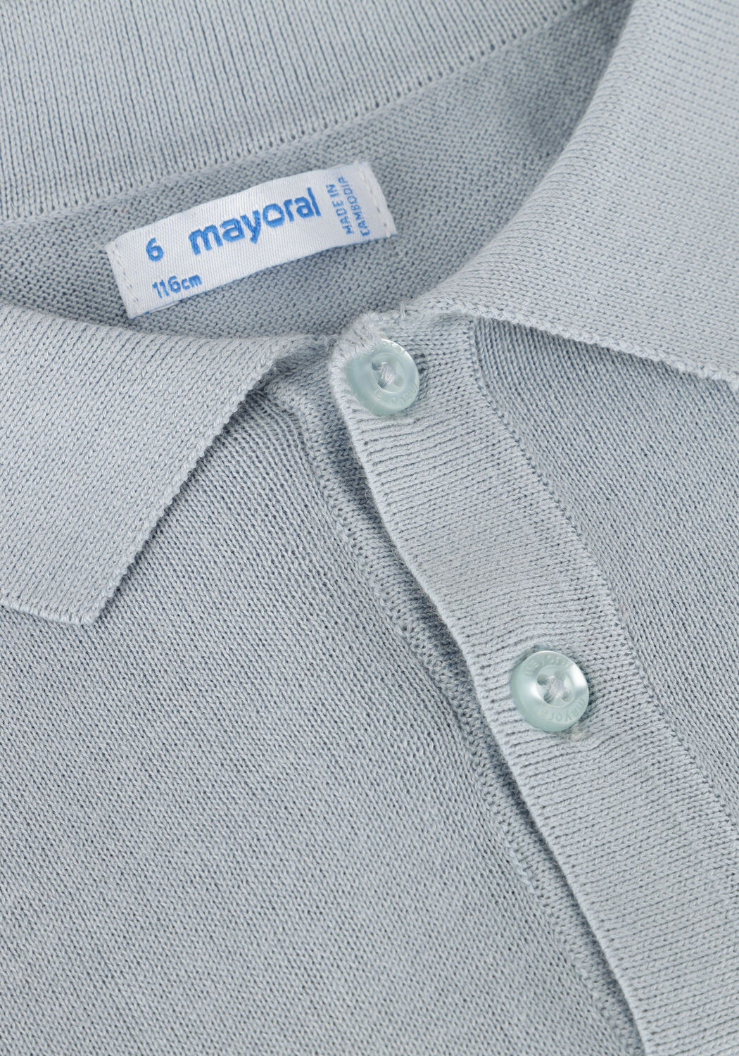 MAYORAL Jongens Polo's & T-shirts S s Polo Lichtblauw
