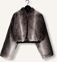 Grijze EST'SEVEN Faux fur jas KINSKI WILD JACKET Grijze EST'SEVEN Faux fur jas KINSKI WILD JACKET - medium
