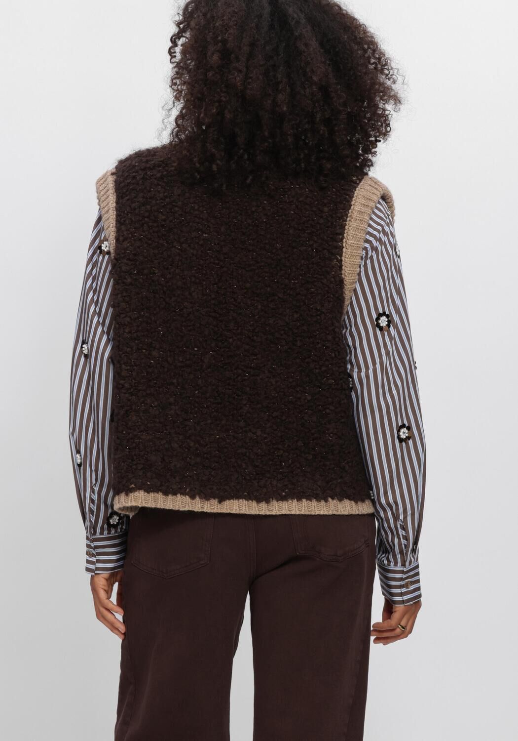 Bruine NUKUS Gilet LANA GILET - large