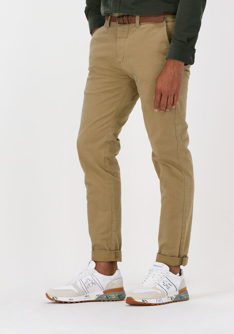 DSTREZZED PRESLEY CHINO PANTS WITH BELT STRETCH TWILL - large