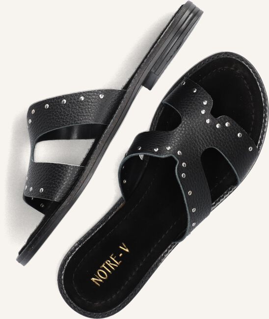 Zwarte NOTRE-V Slippers 22743 Zwarte NOTRE-V Slippers 22743 - large